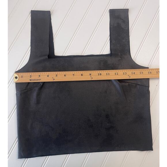 Gianni Bini Coated Cropped Tank Skirt Set Event Date Night Size Womens Large - Picture 4 of 7